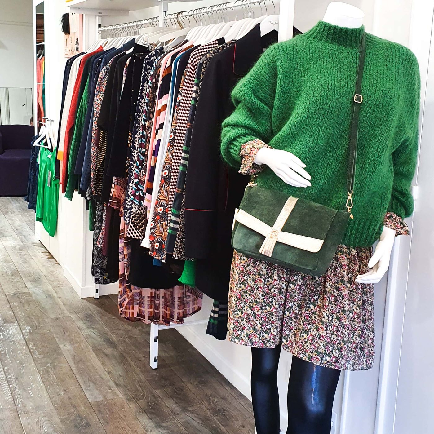 Intérieur de la boutique Les Parisiennes