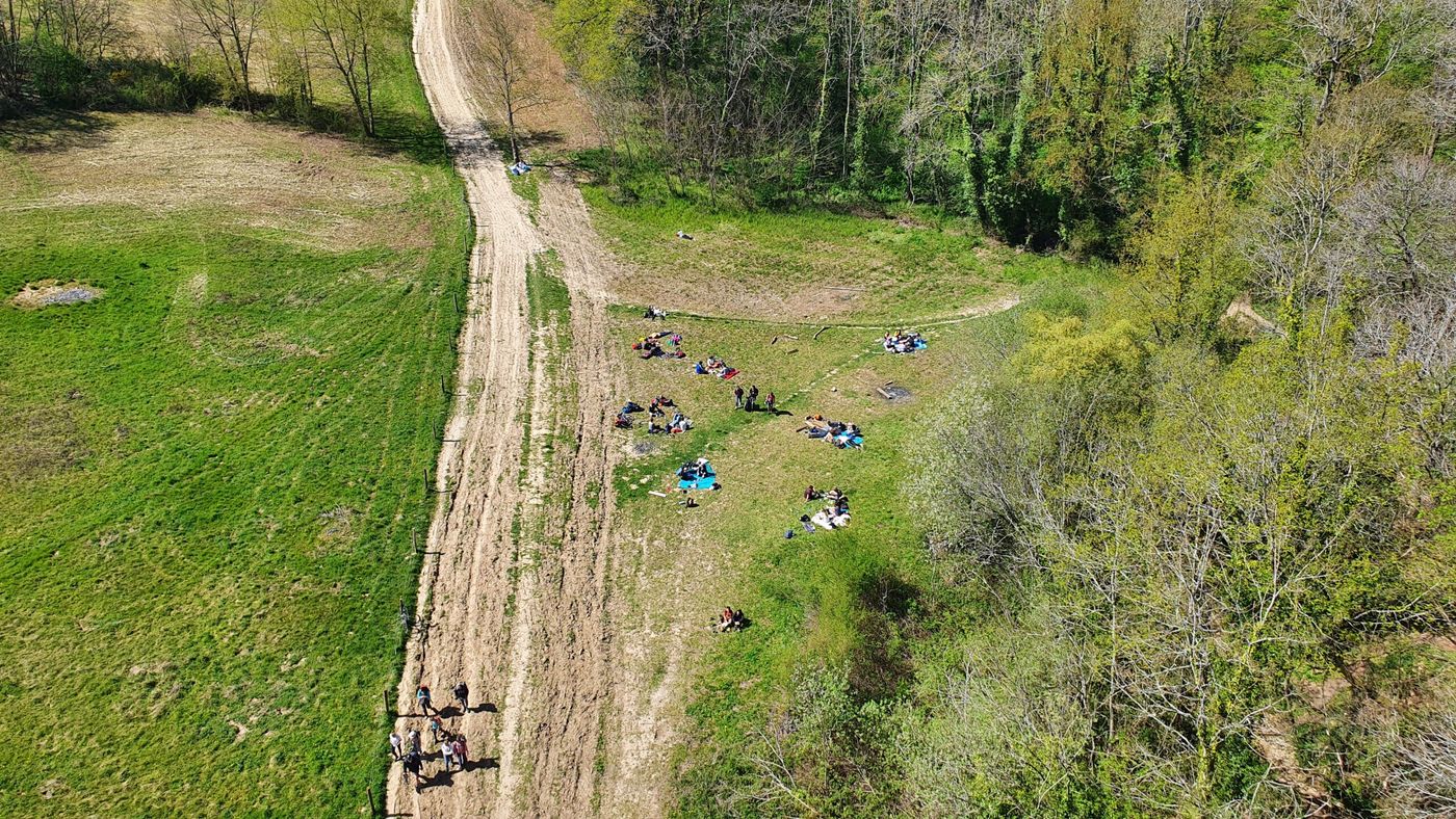 Paysage vu du haut du Viaduc des Fauvettes