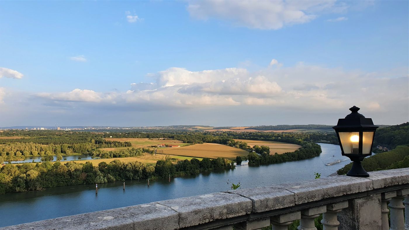 Vue panoramique sur la Seine