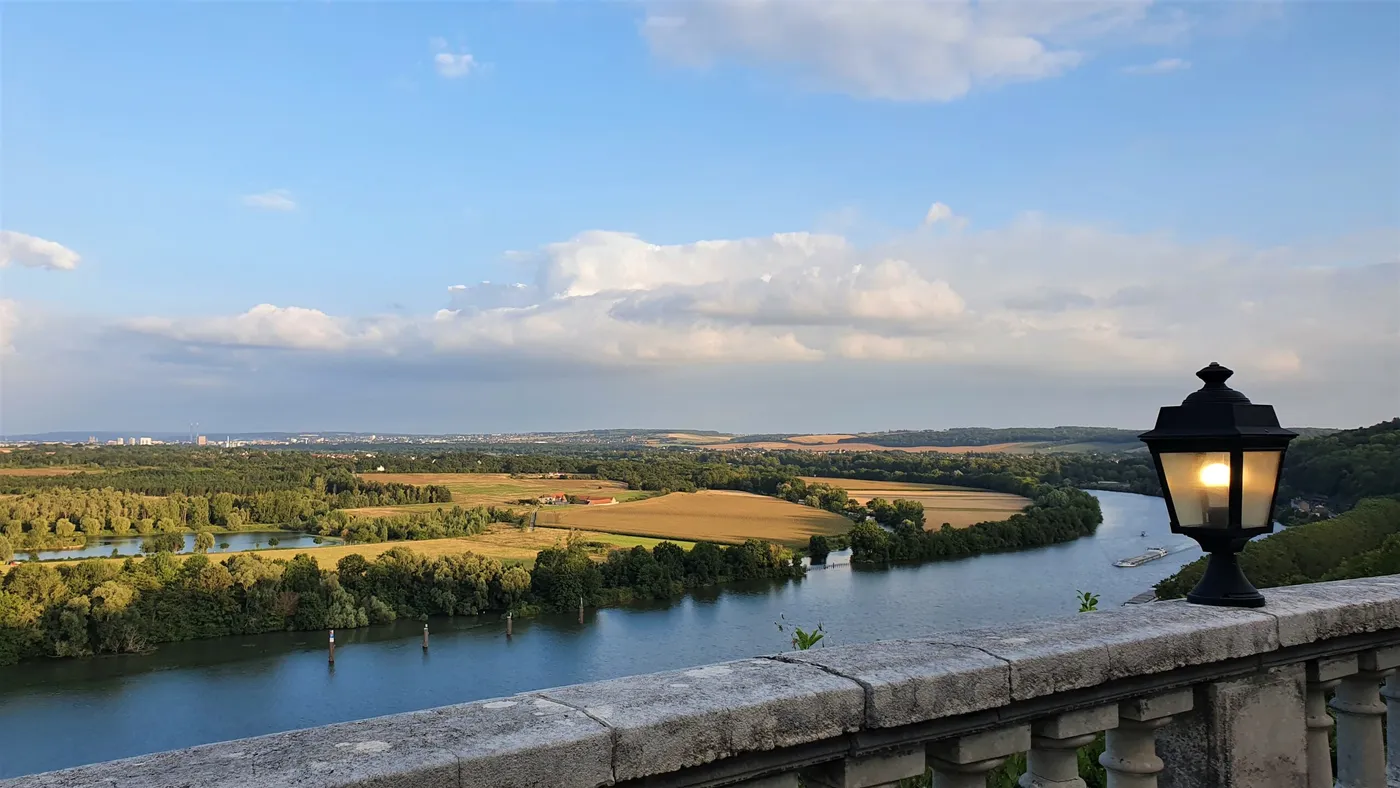Vue panoramique sur la Seine