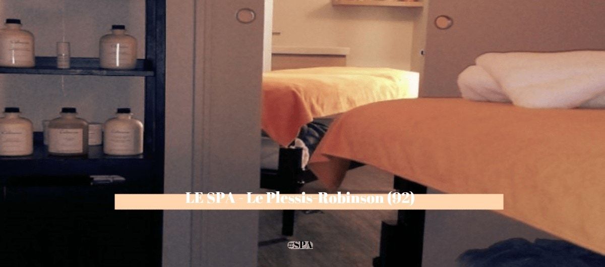 Cabine de massage de l'institut Le SPA au Plessis-Robinson