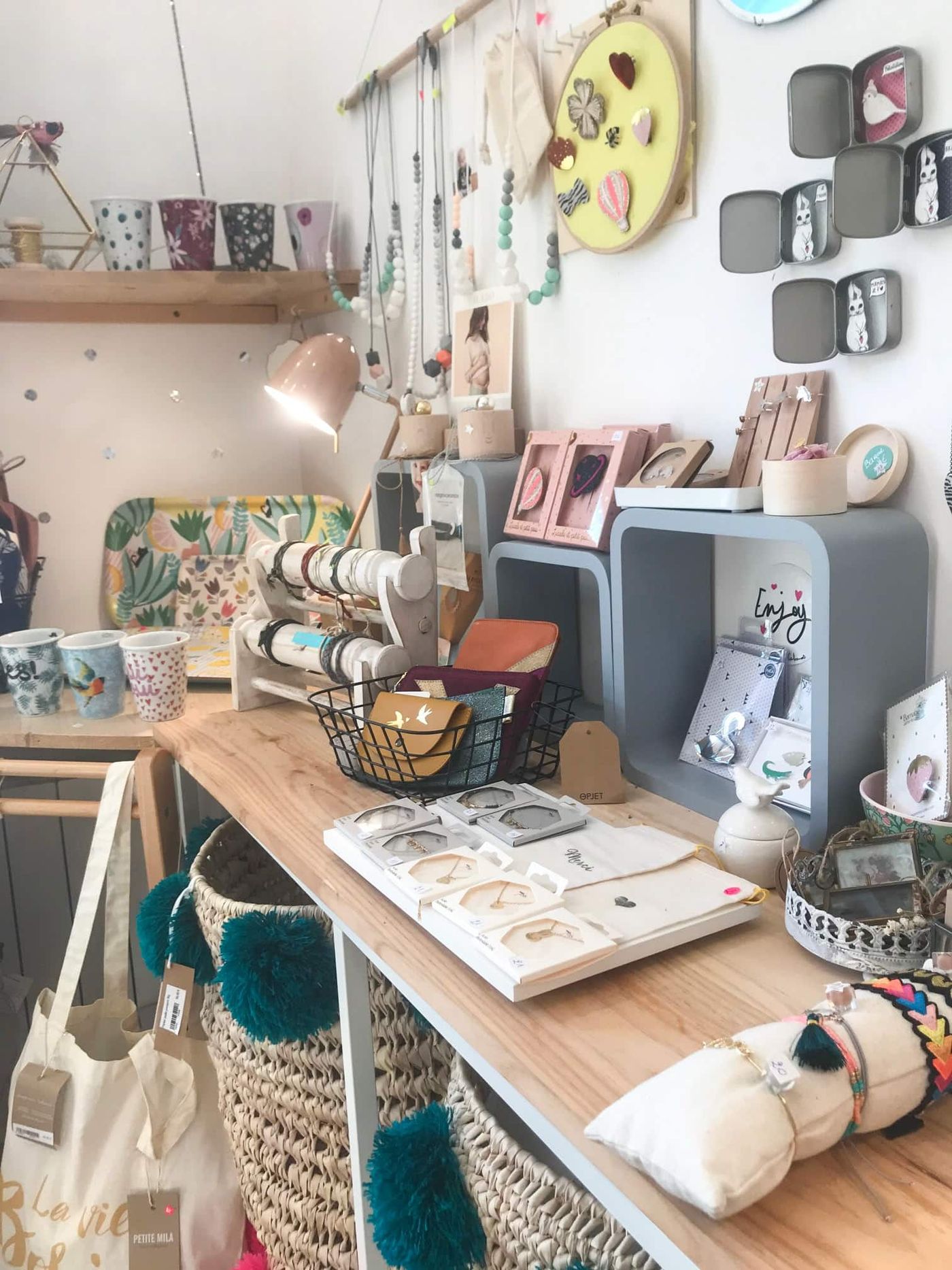 Rangée de produits