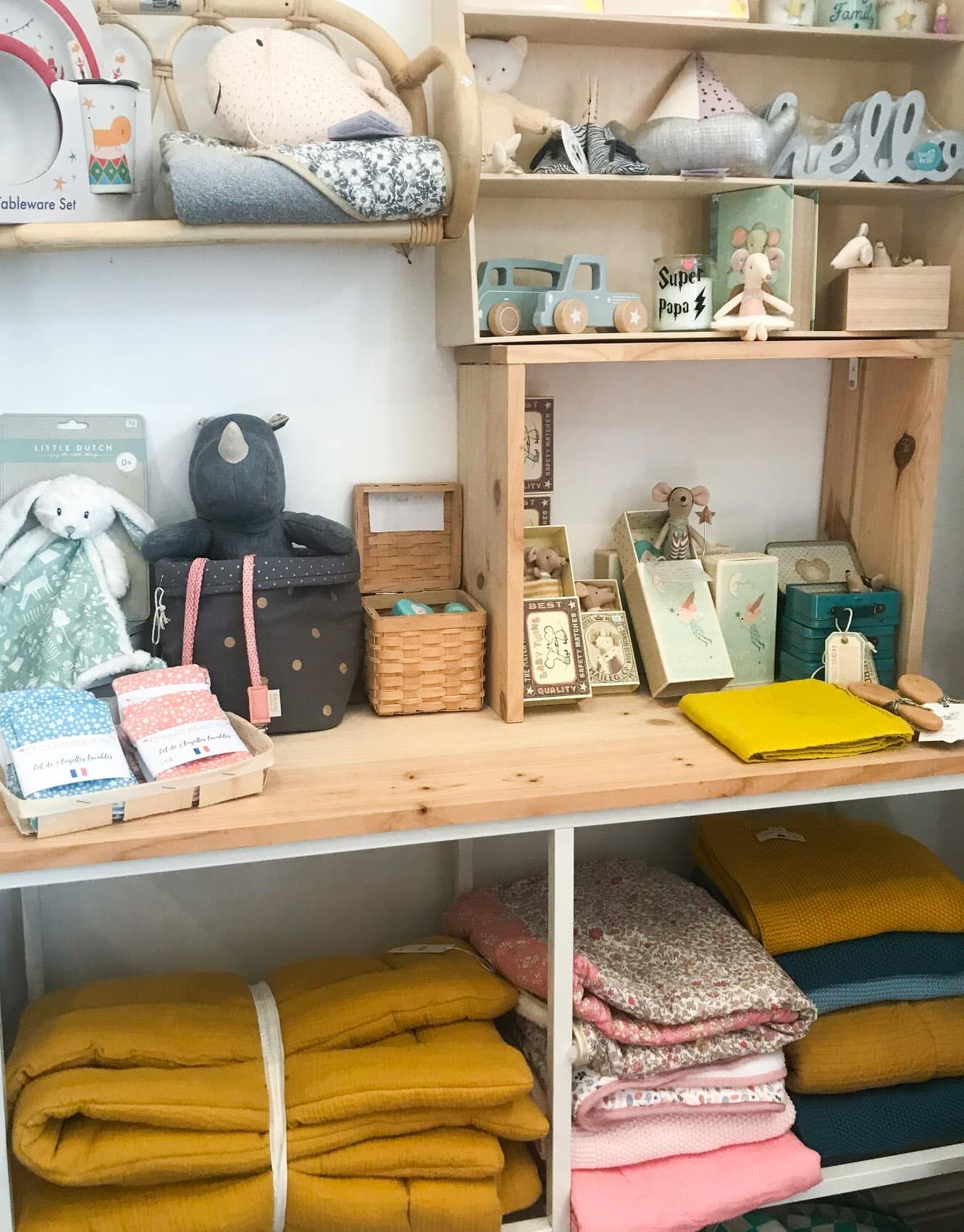 Intérieur de la boutique