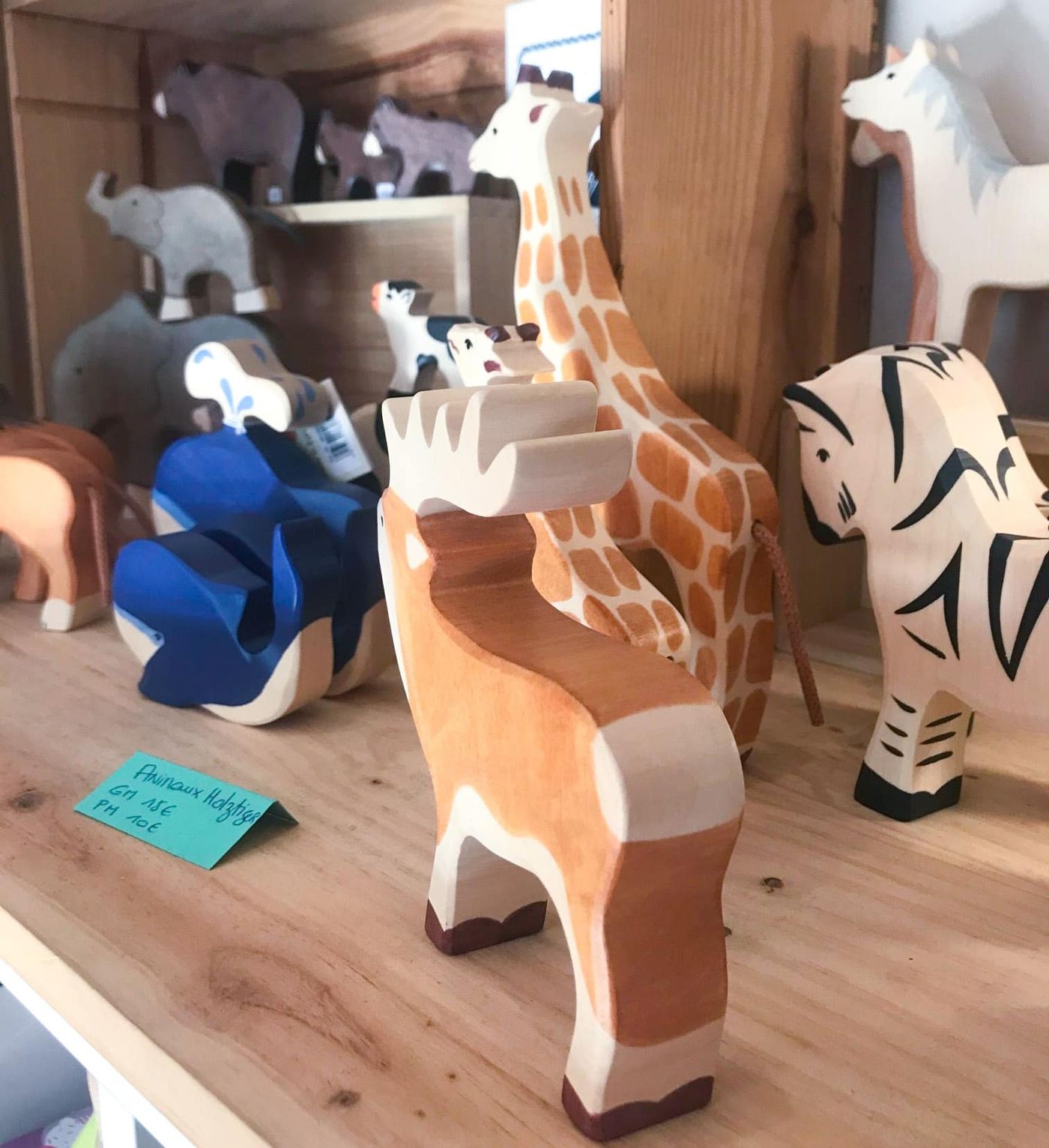 Produits enfants en magasin