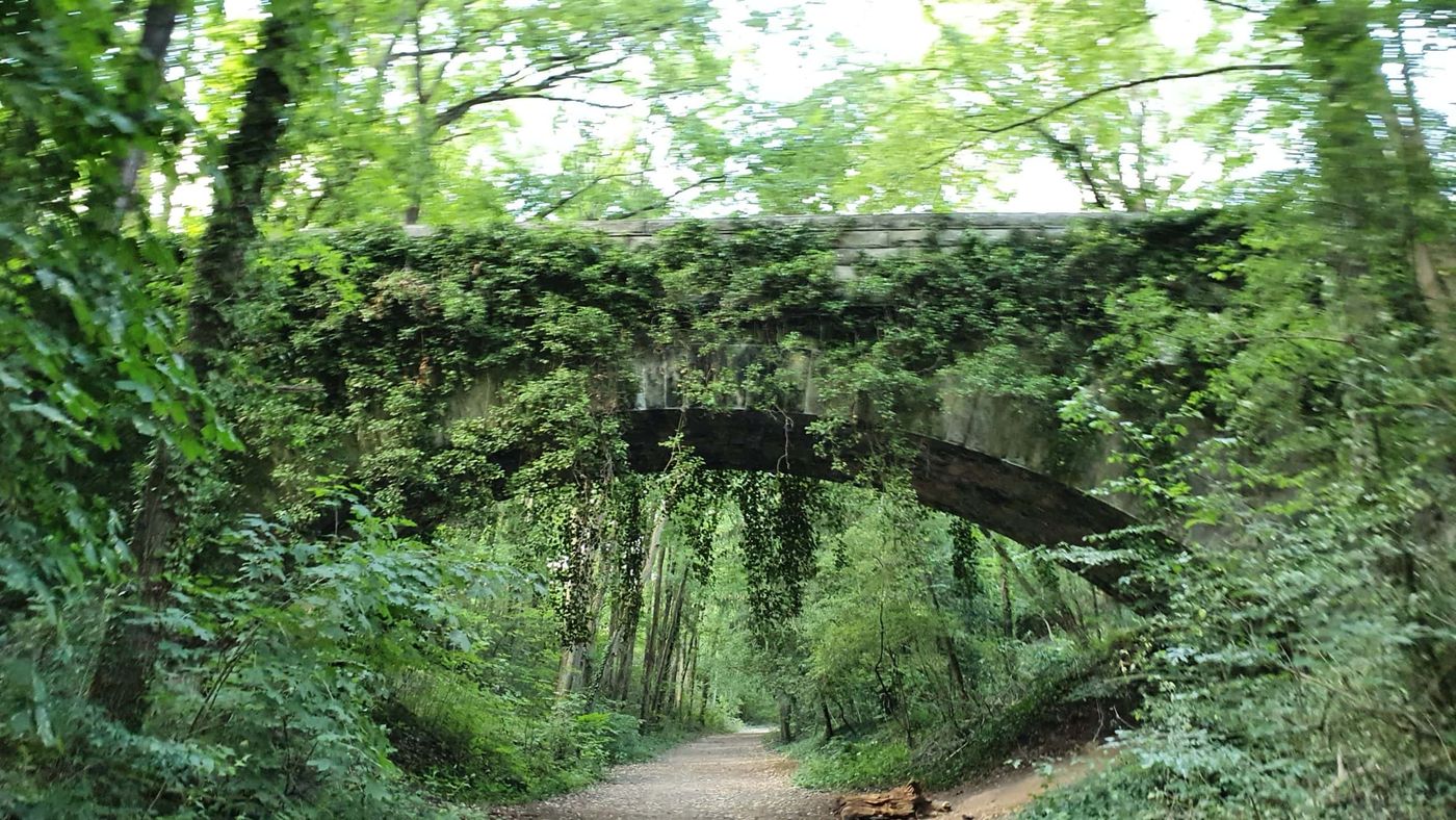 Vue du parc de Méridon