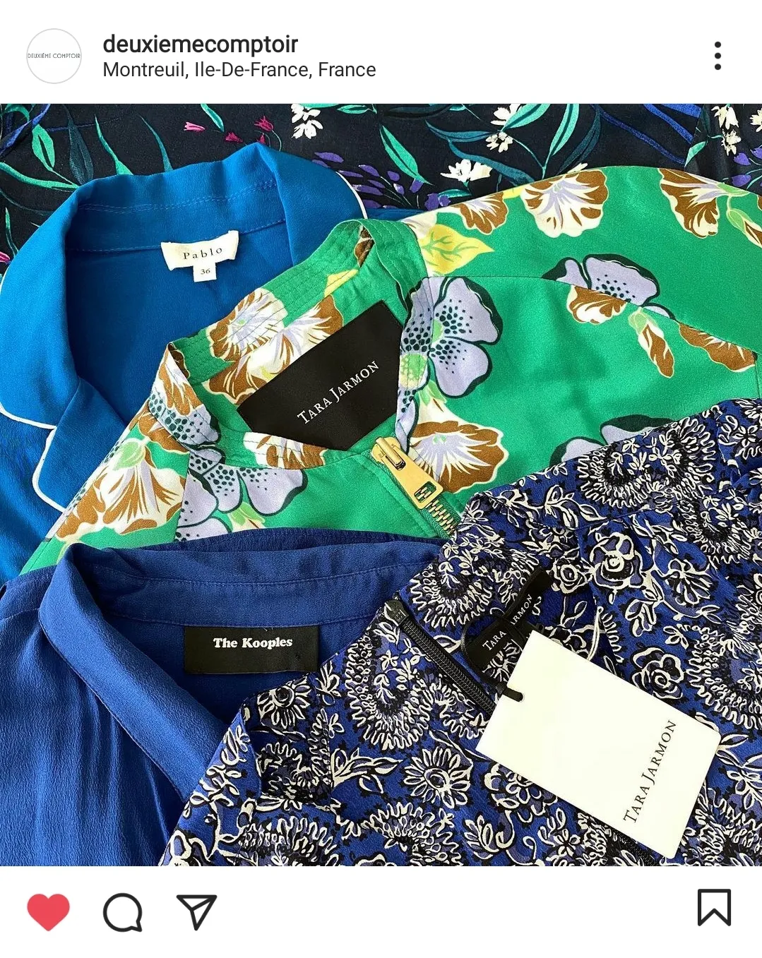 Boutique Le deuxième comptoir à Montreuil