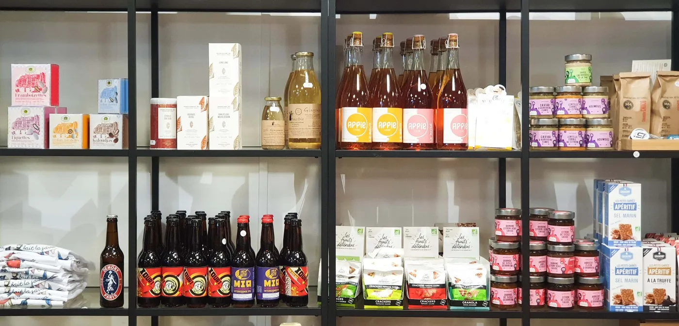 Intérieur de la boutique La Java
