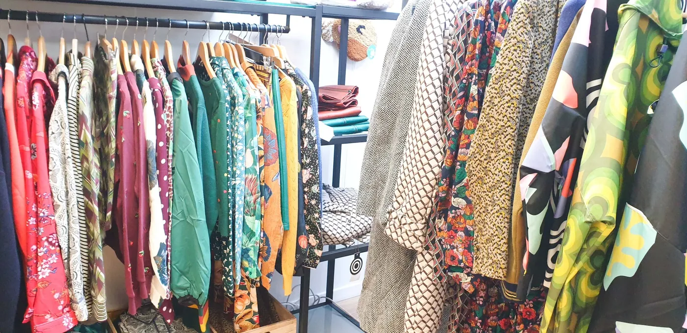Vue intérieure de la boutique