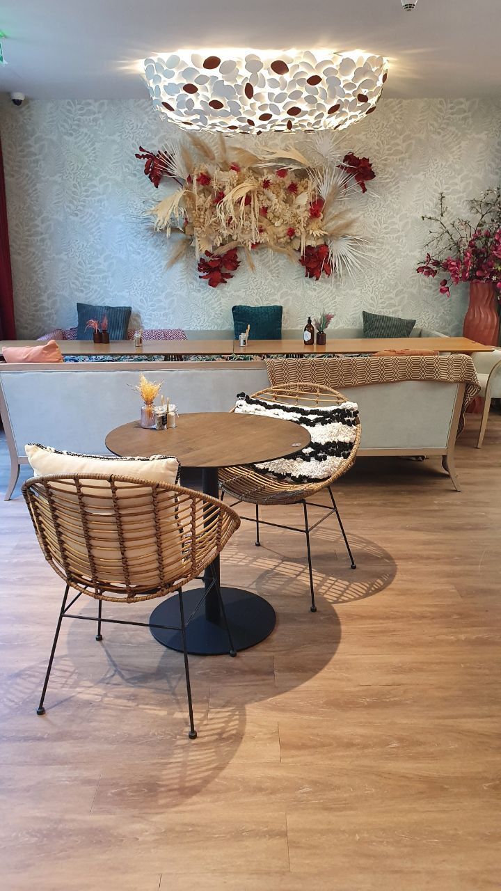 Décoration intérieure de l'hôtel l'Esprit Libre