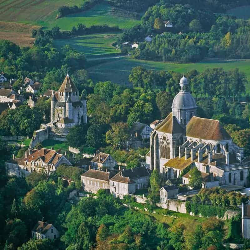 Vues de la ville médiévale de Provins